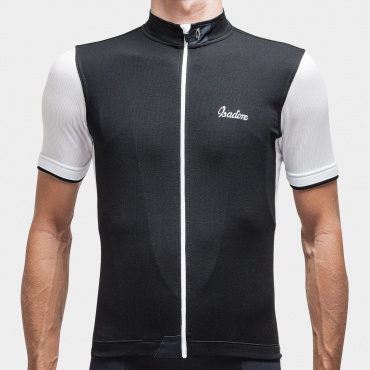Signature Cycling Jersey Anthracite Black/white 1.0