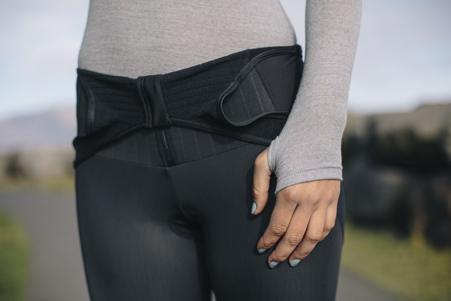 Women's Merino Long Sleeve Baselayer Grey 1.0