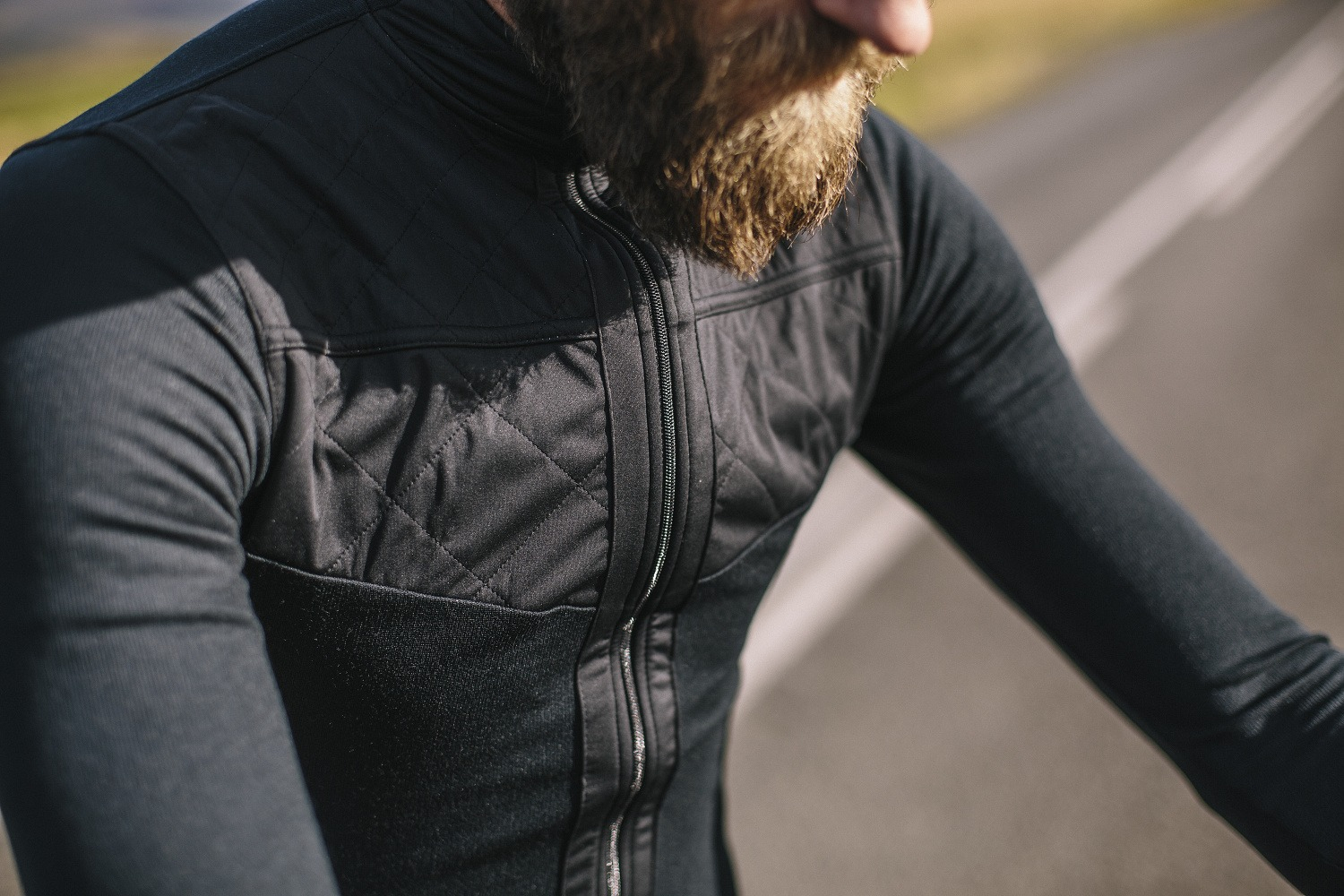 Long Sleeve Shield Jersey Anthracite 1.0