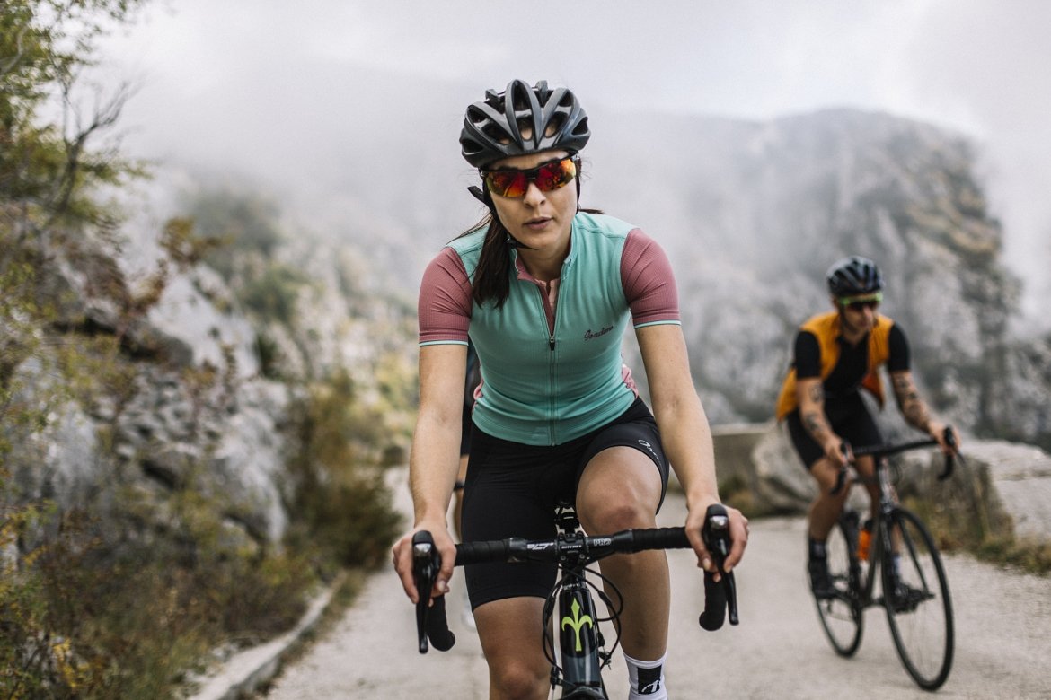 Women's Signature Cycling Jersey Cascade/ Messa Rosa