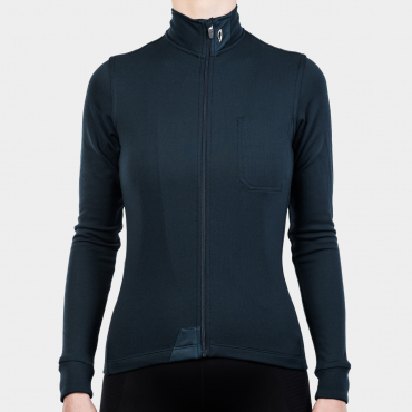 Women's Long Sleeve Jersey Midnight Navy 1.0