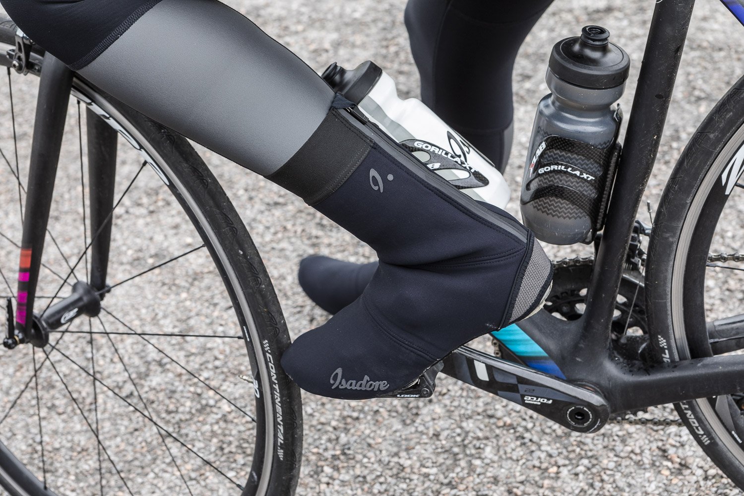 heated cycling overshoes