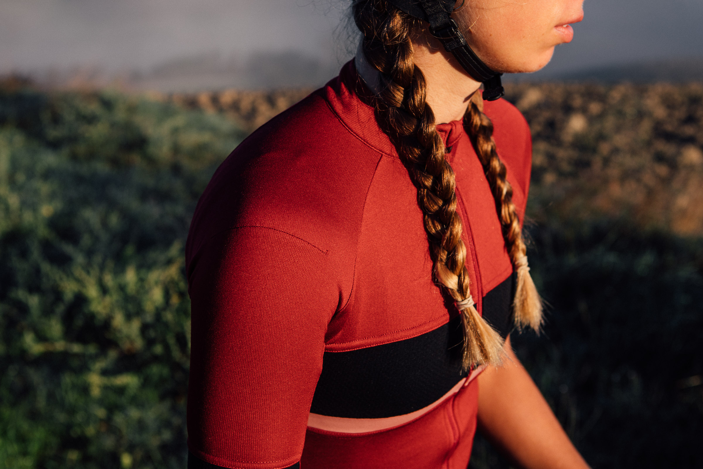 Women's Gravel Jersey Rio Red