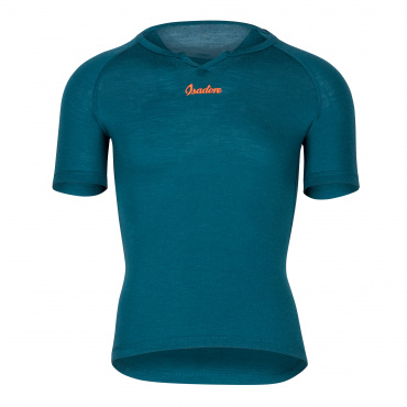 Merino Short Sleeve Baselayer Atlantic Blue 1.0