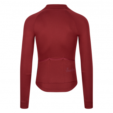 Signature Thermal Long Sleeve Jersey Ruby Wine