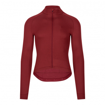 Signature Thermal Long Sleeve Jersey Ruby Wine