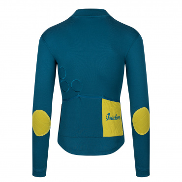 Signature Long Sleeve Shield Jersey Blue Coral
