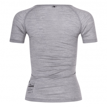 Women's Merino Short Sleeve Baselayer Grey 1.0