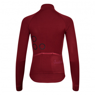 Maillot Signature Deep Winter à manches longues Cabernet pour femmes