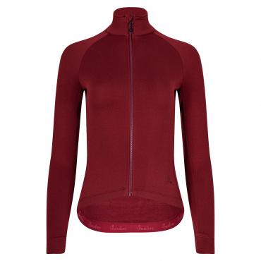 Maillot Signature Deep Winter à manches longues Cabernet pour femmes