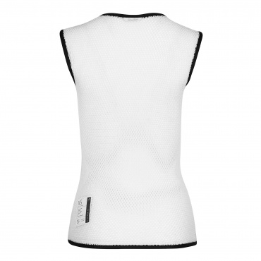 Women's Merino Light Sleeveless Baselayer Natural White