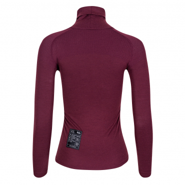 Women's Merino Deep Winter Baselayer Purple/Slate