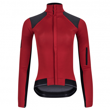 Women's Signature Deep Winter Softshell Jacket Red Dahlia