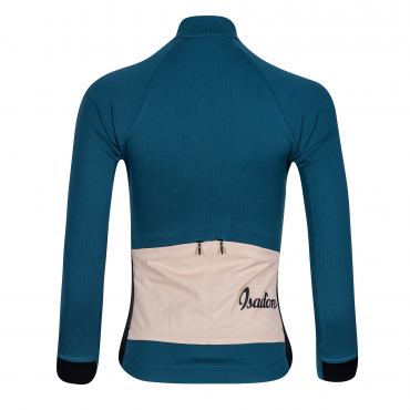 Women's Gravel 3/4 Sleeve Jersey Blue Coral