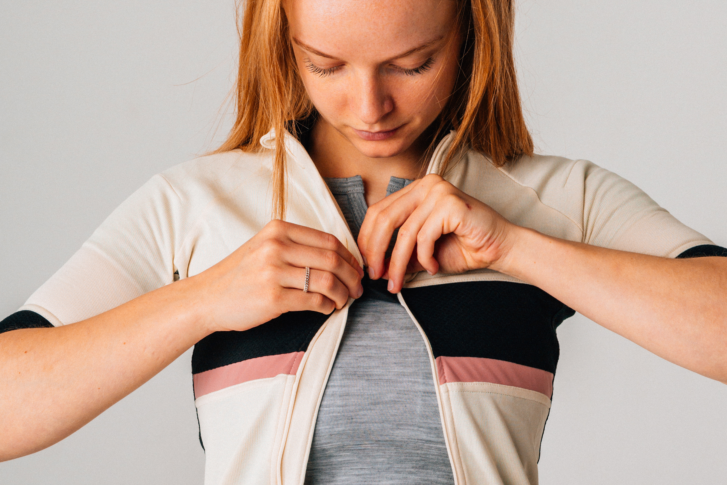 Women's Gravel Jersey Parchment