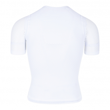 Echelon Performance Short Sleeve Unisex Baselayer White