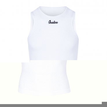 Echelon Performance Sleeveless Unisex Baselayer White