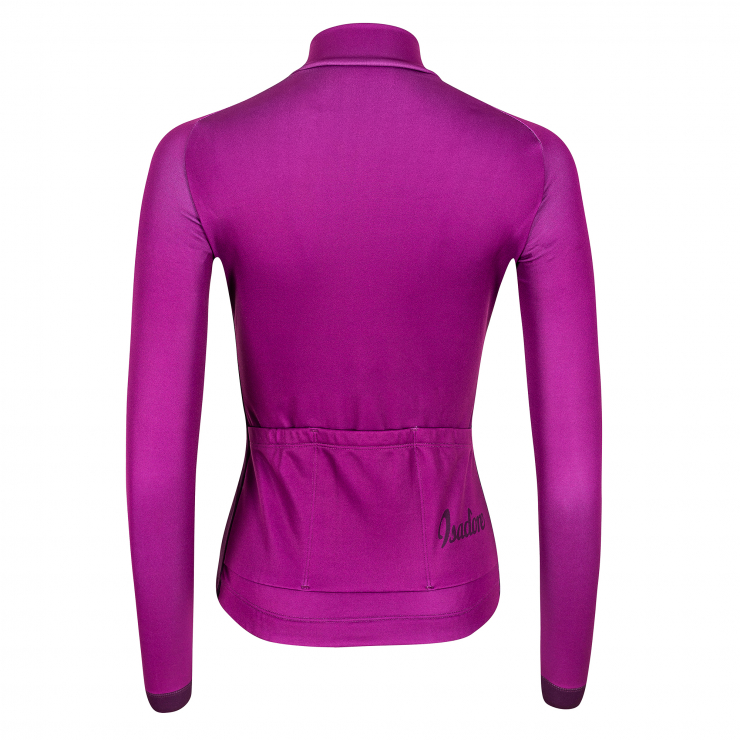 All-Over Print Women's Sports Collar Jersey With Long Sleeve main image 0