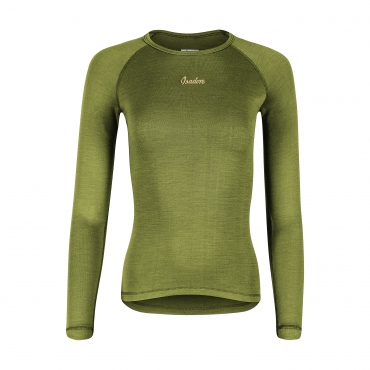 Women's Merino Long Sleeve Baselayer Avocado 1.0
