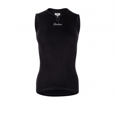 Women's Merino Sleeveless Baselayer Black 1.0