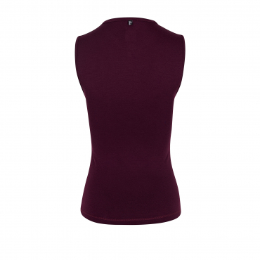 Women's Merino Sleeveless Baselayer Fig 1.0