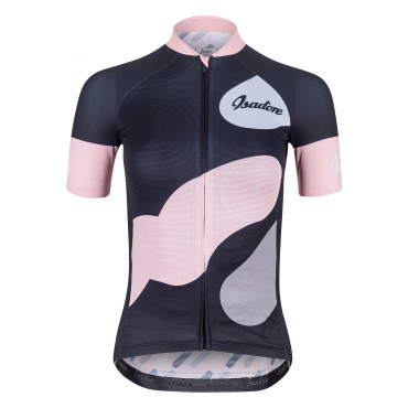 Women's Alternative Cycling Jersey Black/Pink