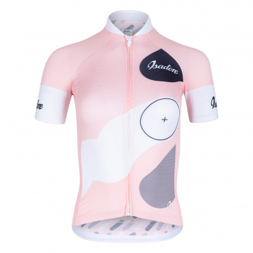 Women's Alternative Cycling Jersey Pink/White