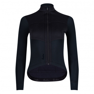 Maillot Signature Shield à manches longues pour femme Anthracite