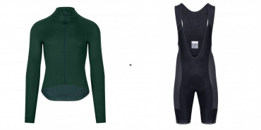 Signature Thermal Long Sleeve Jersey + Signature Thermal Bib Shorts