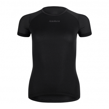 Women's Light Short Sleeve Baselayer Black