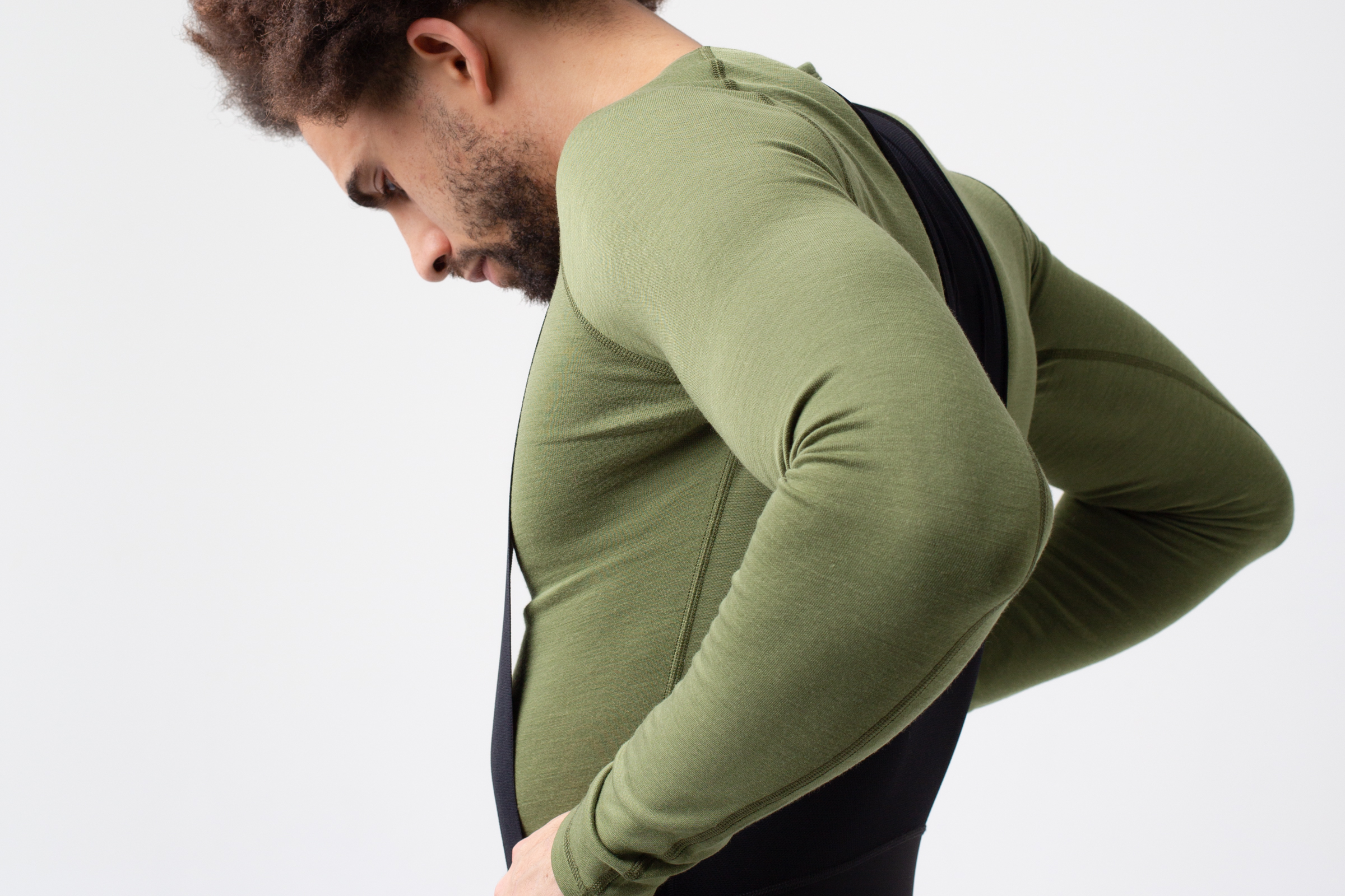 Merino Long Sleeve Baselayer Avocado