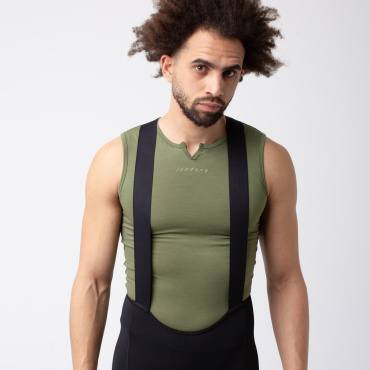 Merino Sleeveless Baselayer Avocado