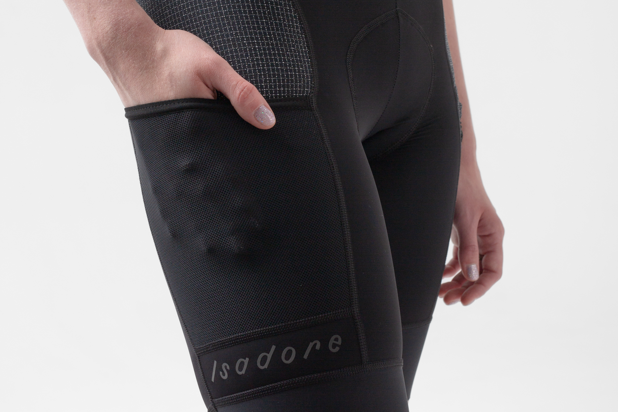 Women's Gravel Cargo Bib Shorts Black