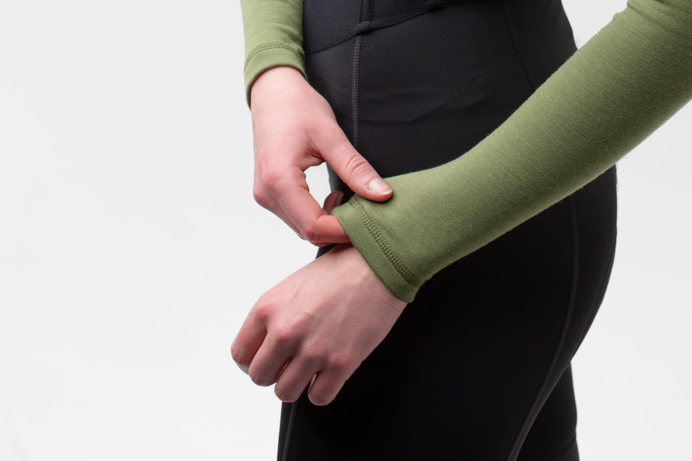 Women's Merino Long Sleeve Baselayer Avocado