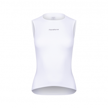 Women's Light Sleeveless Baselayer White