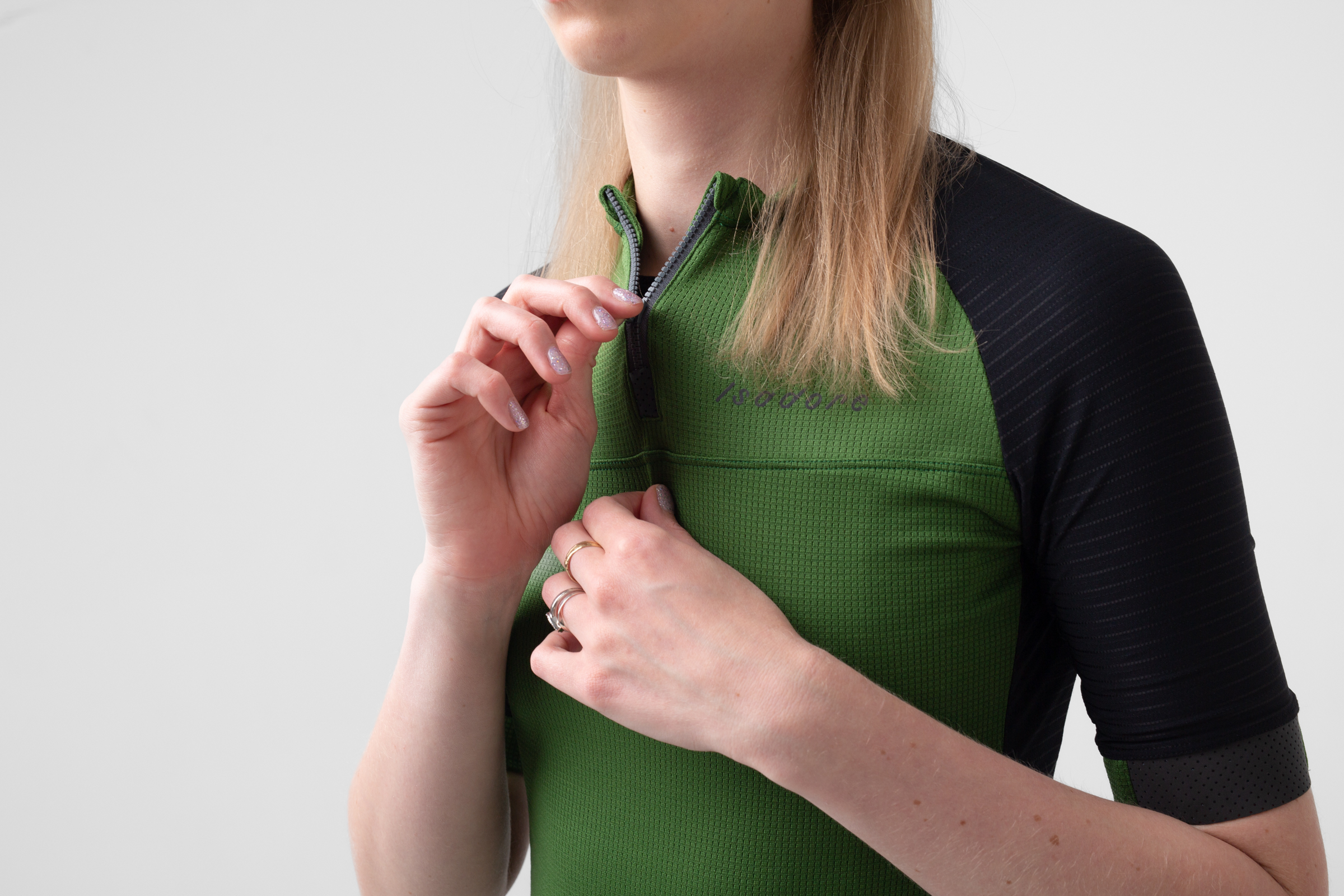 Women's Gravel Light Jersey Garden Green