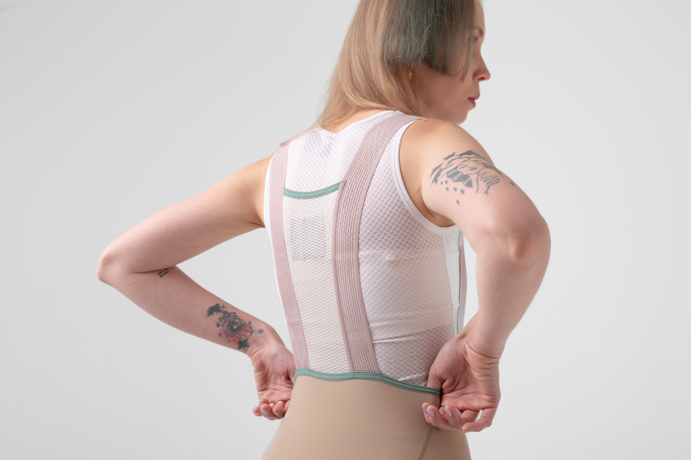 Women's Light Sleeveless Baselayer White