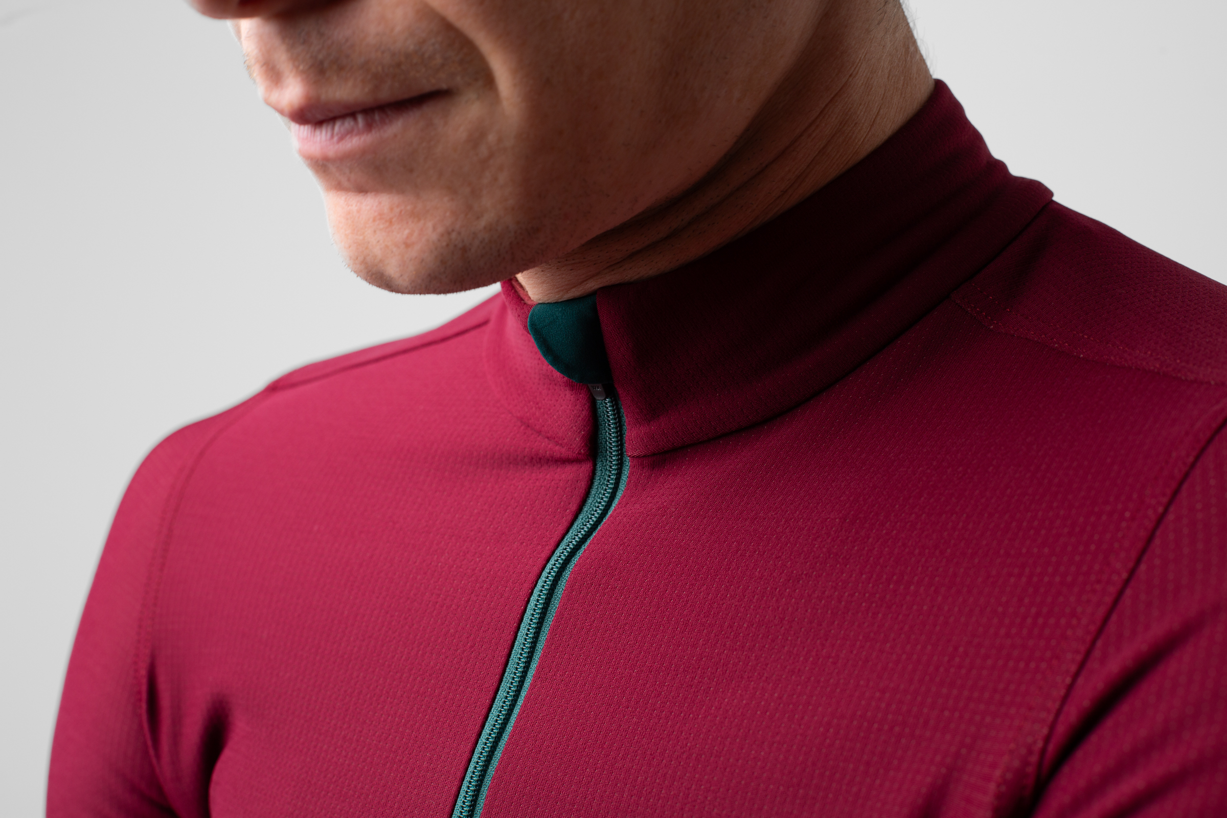 Echelon Thermal Long Sleeve Jersey Zinfandel