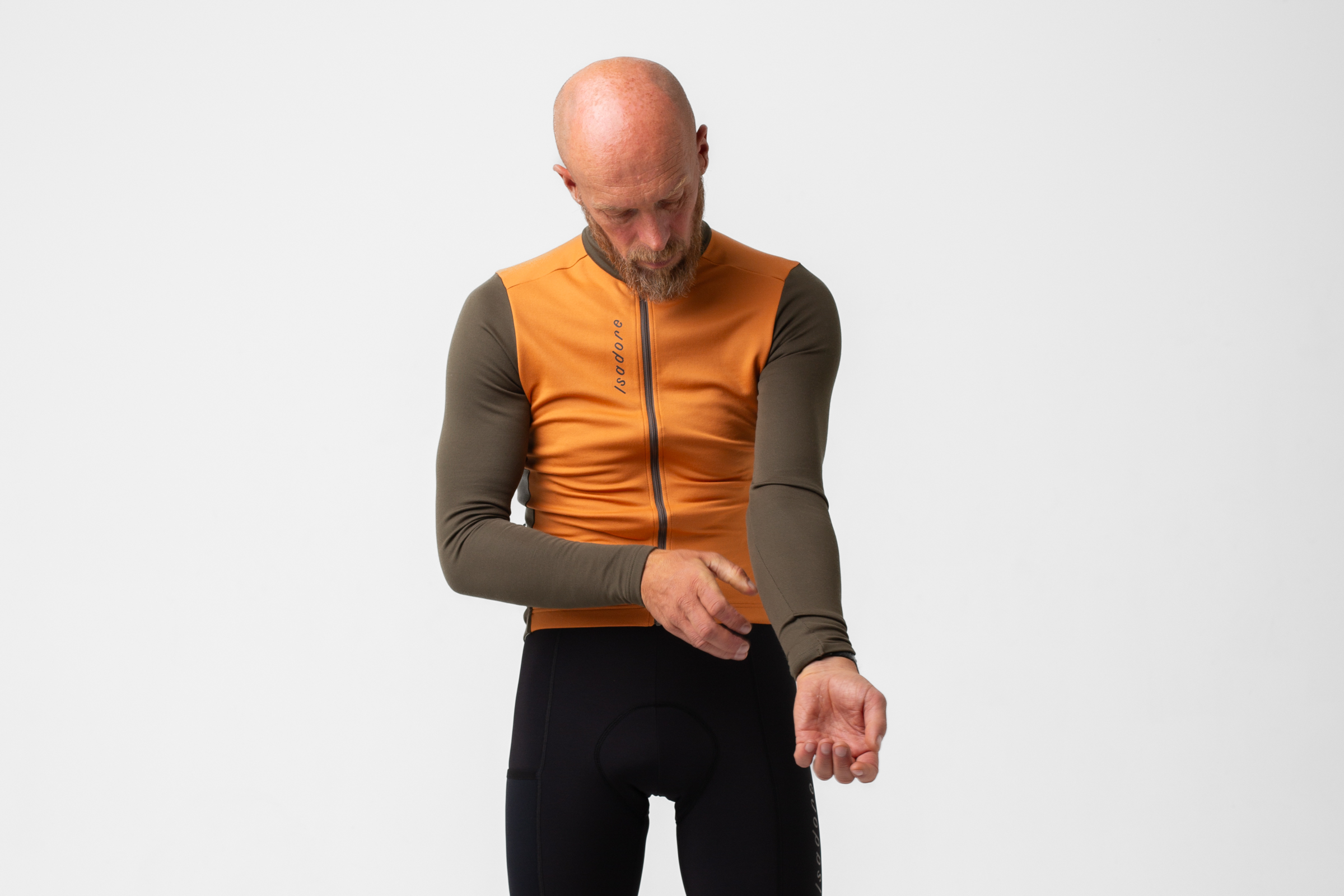 Patchwork Thermal Long Sleeve Jersey Topaz / Tarmac