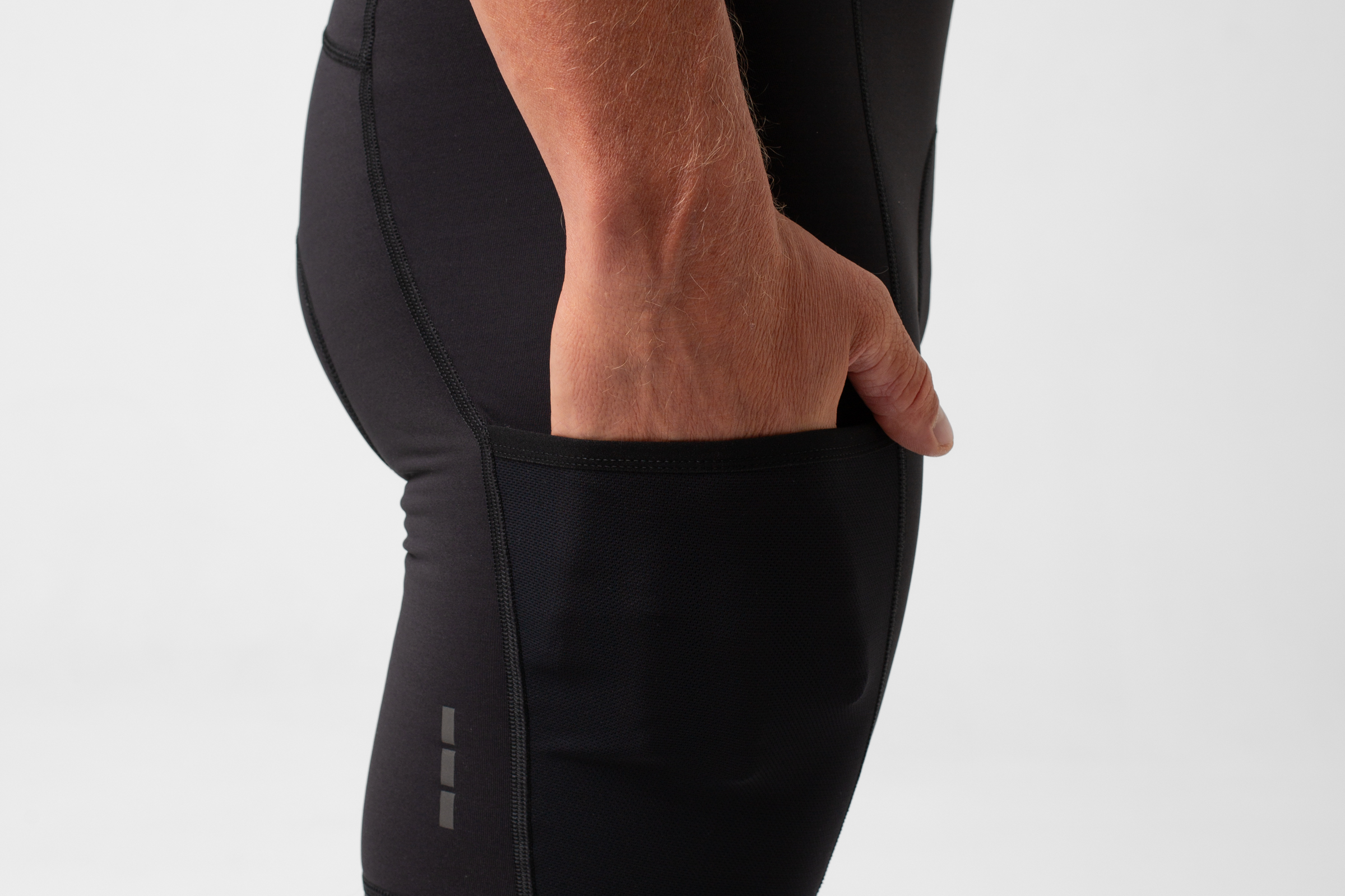 Signature Thermal Bib Shorts Black / Green