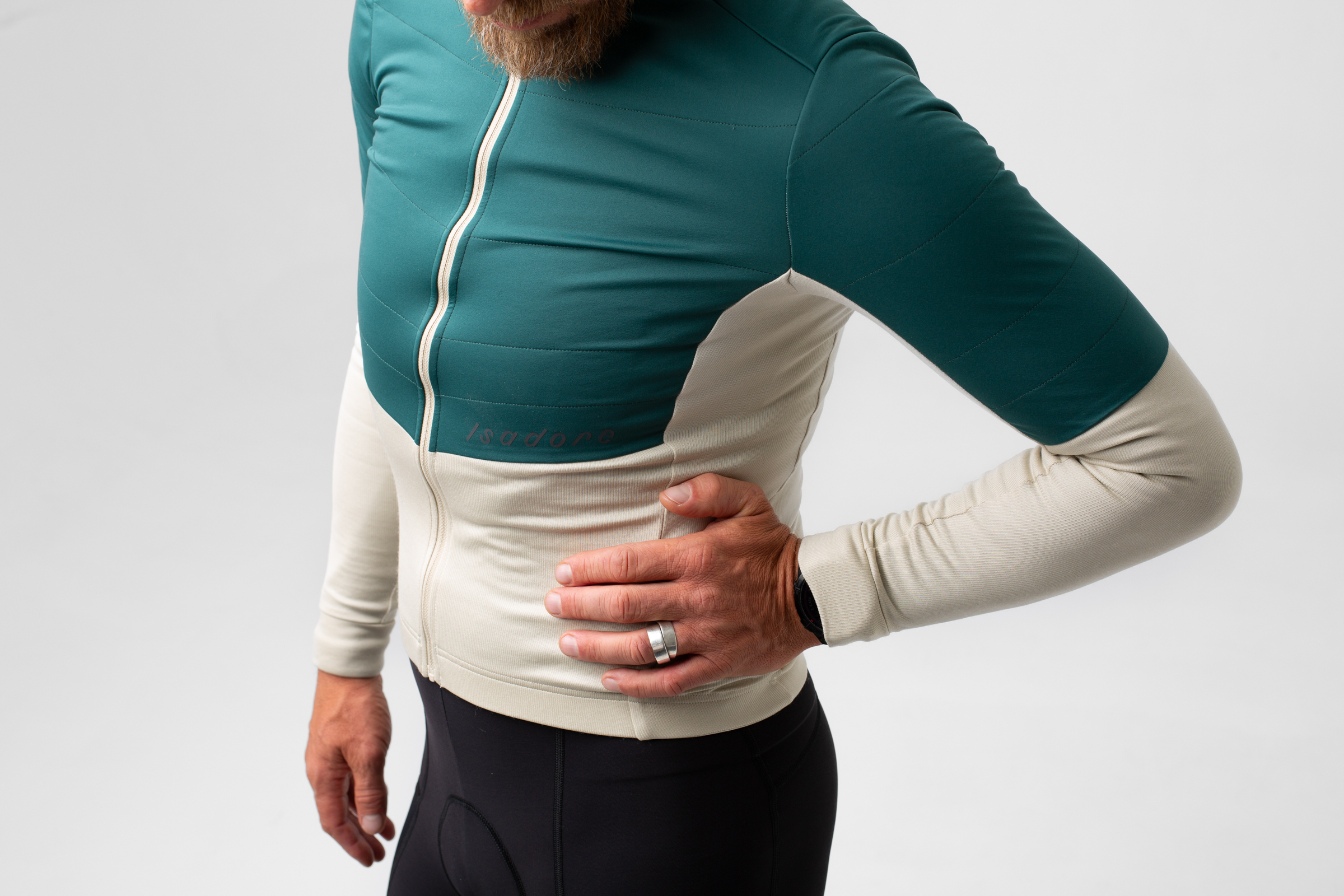 Signature Wind Block Long Sleeve Jersey Pelican