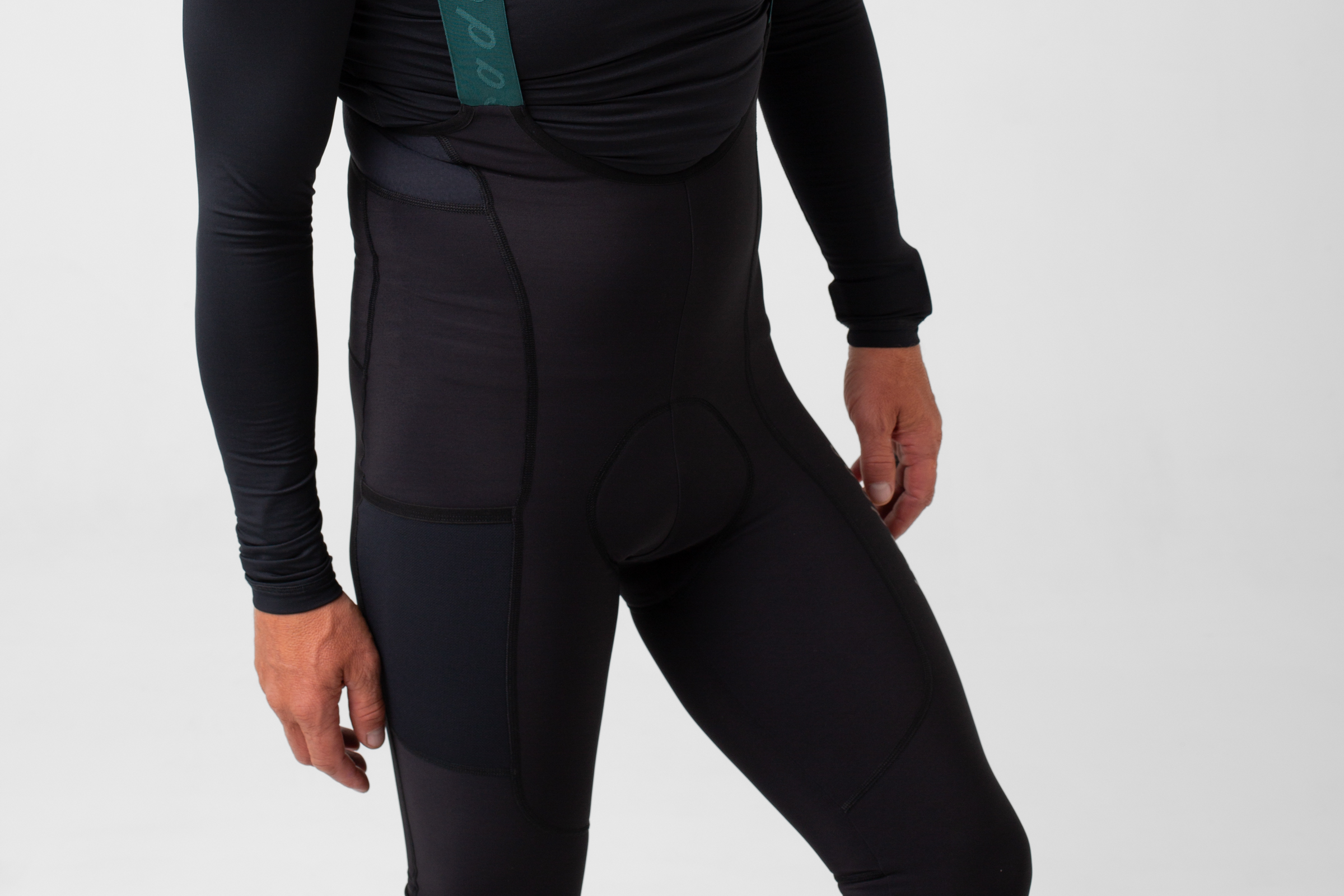 Signature Thermal Tights Black / Green