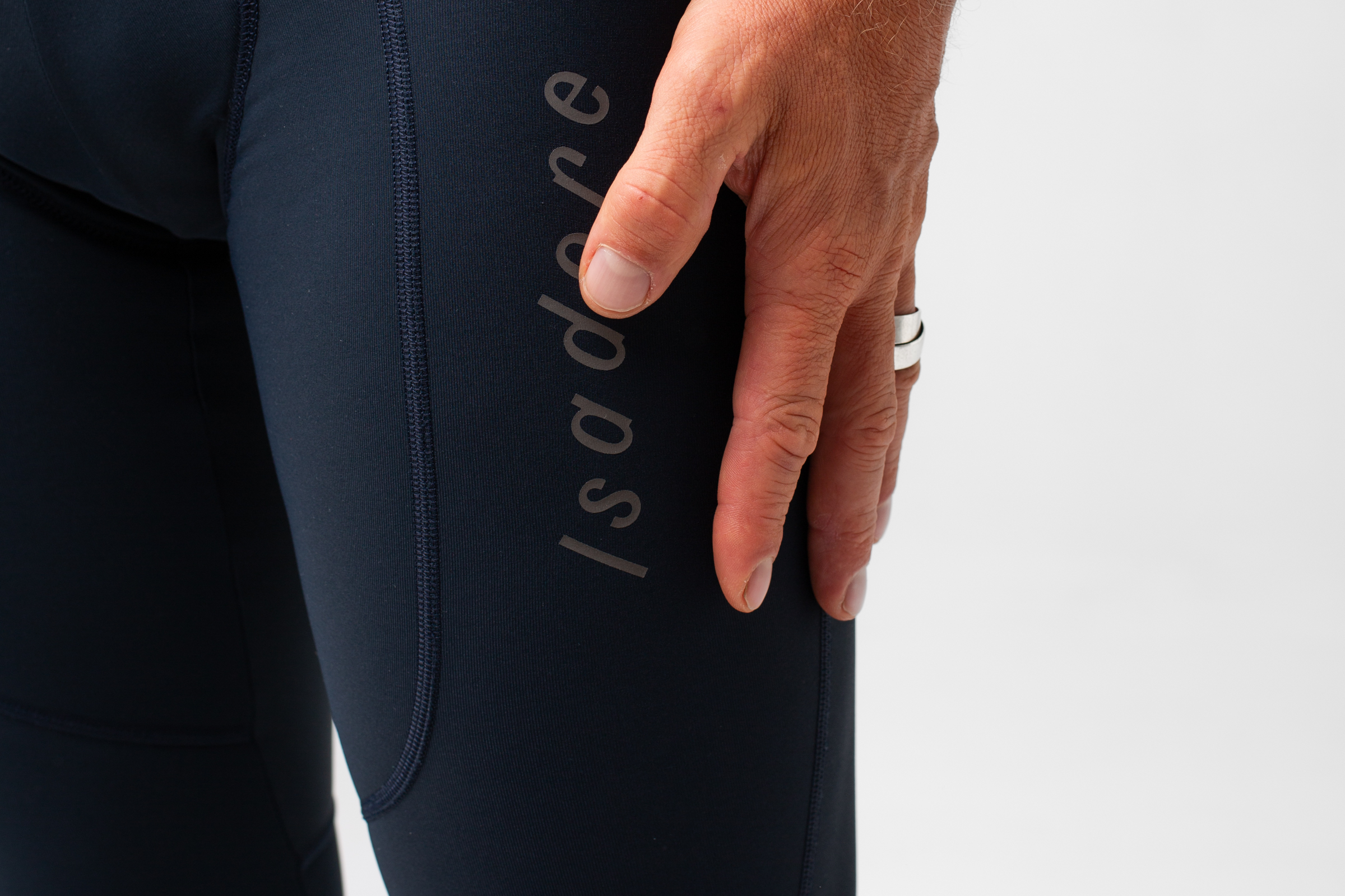Signature Thermal Tights Blue Graphite