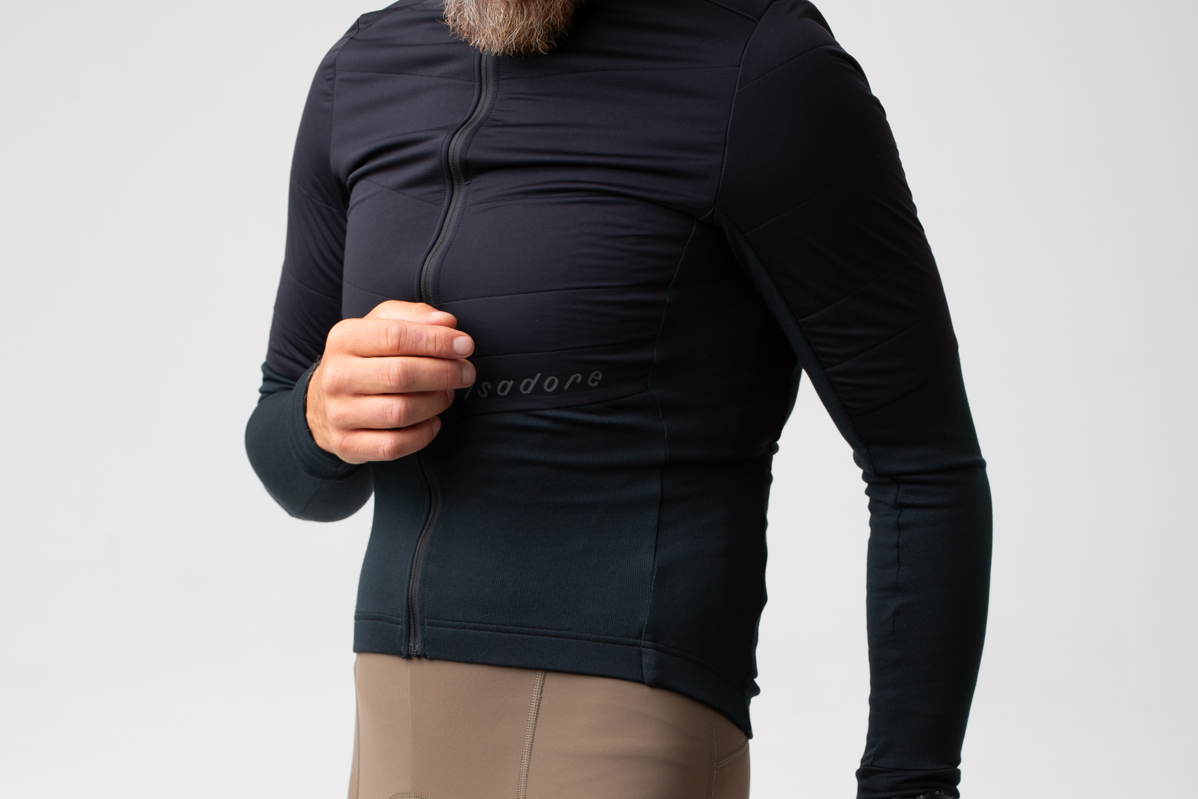 Signature Wind Block Long Sleeve Jersey Anthracite