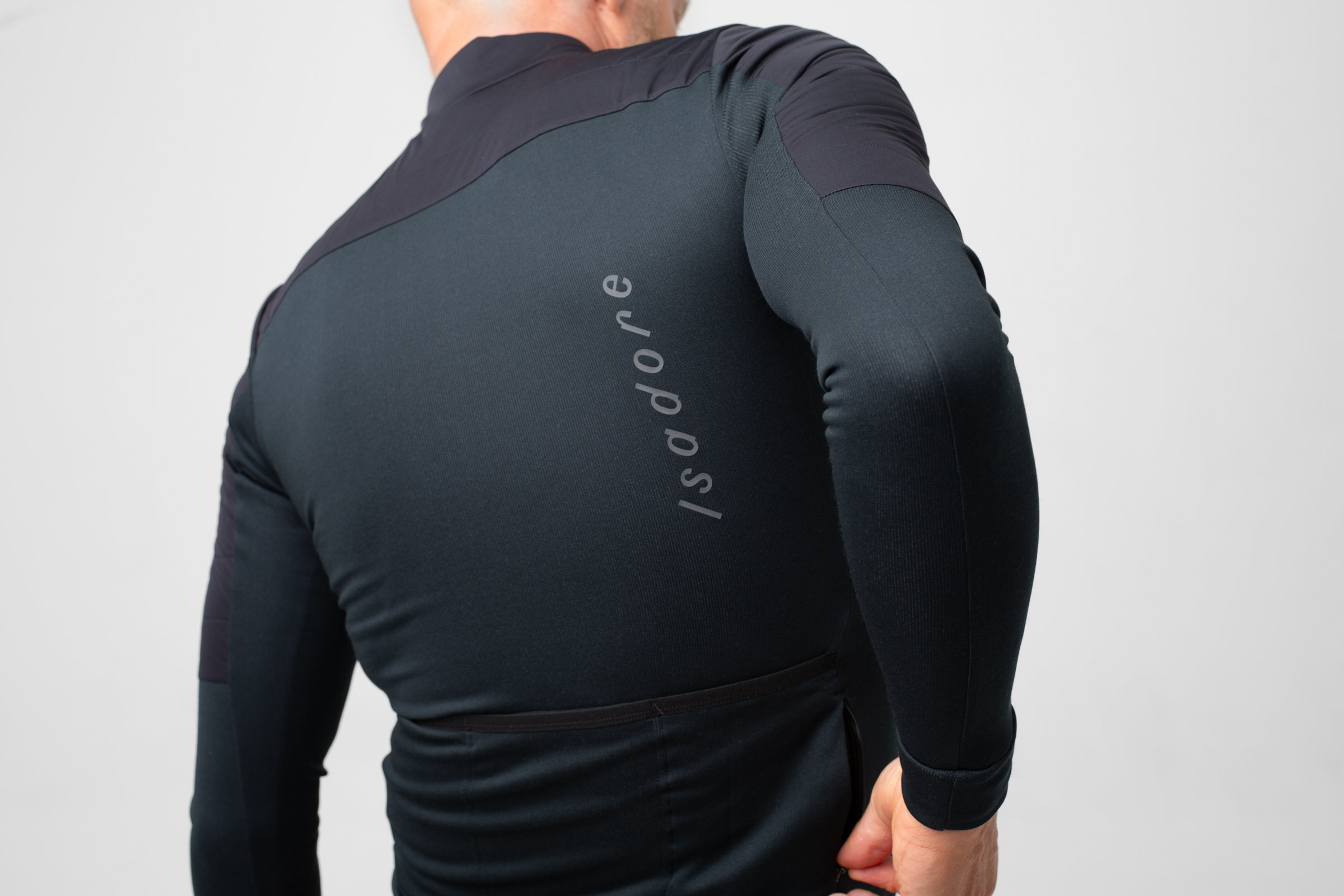 Signature Wind Block Long Sleeve Jersey Anthracite