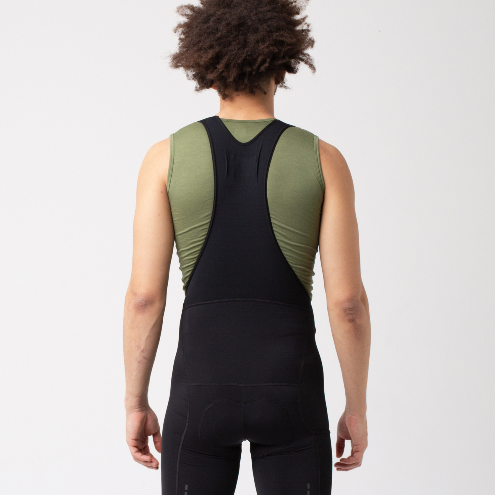 Merino Sleeveless Baselayer Avocado