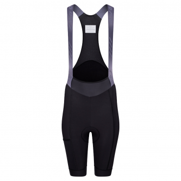 Women's Signature Thermal Bib Shorts Black / Grey