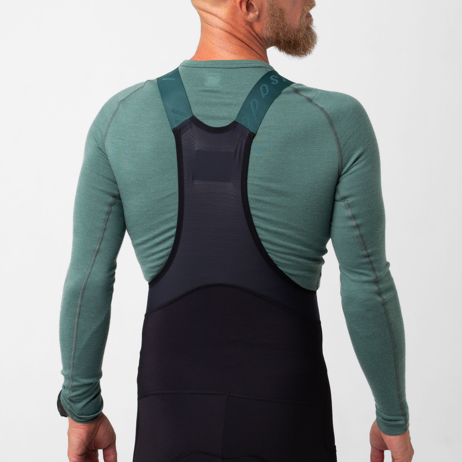 Merino Long Sleeve Baselayer Smoke Pine