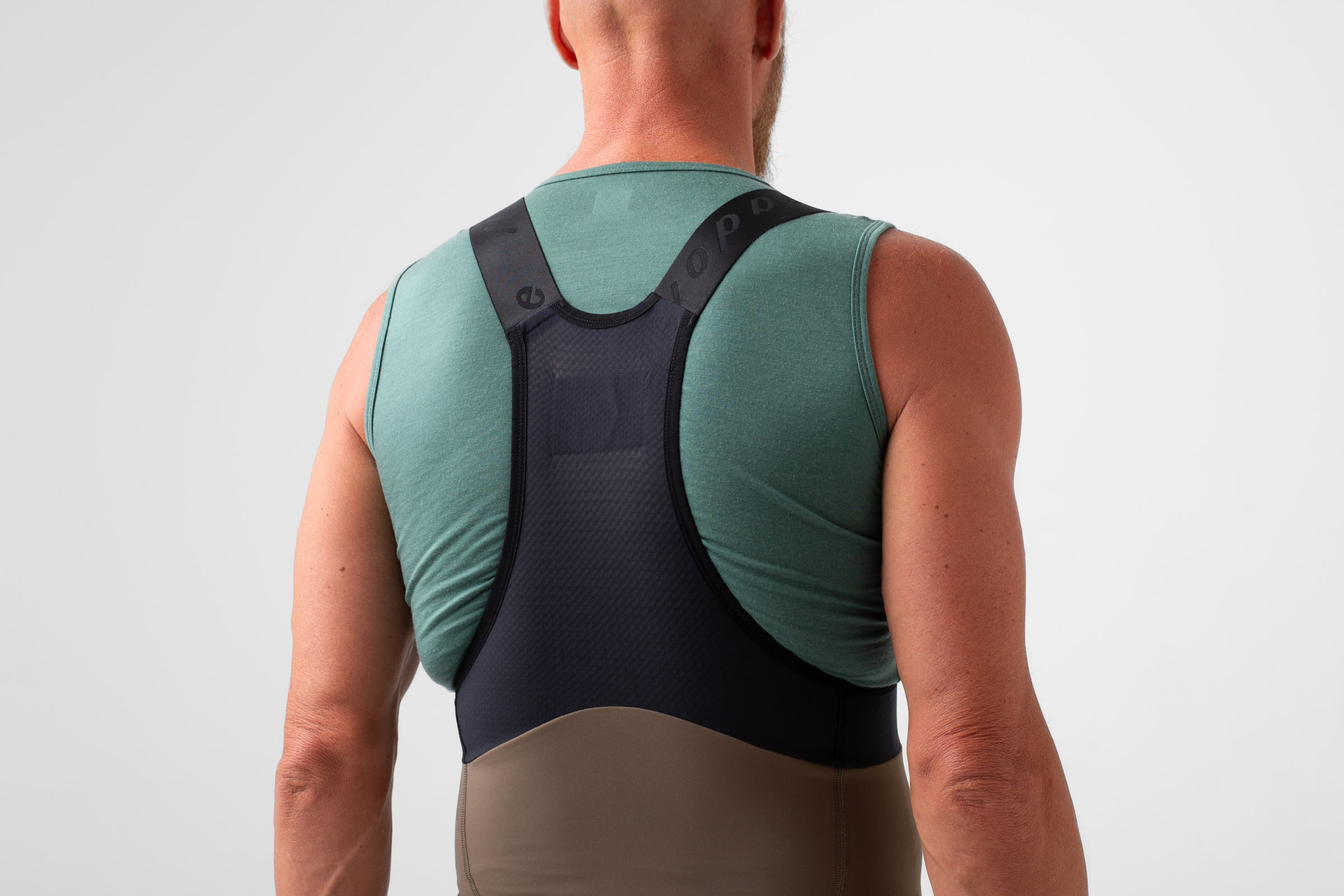 Merino Sleeveless Baselayer Smoke Pine