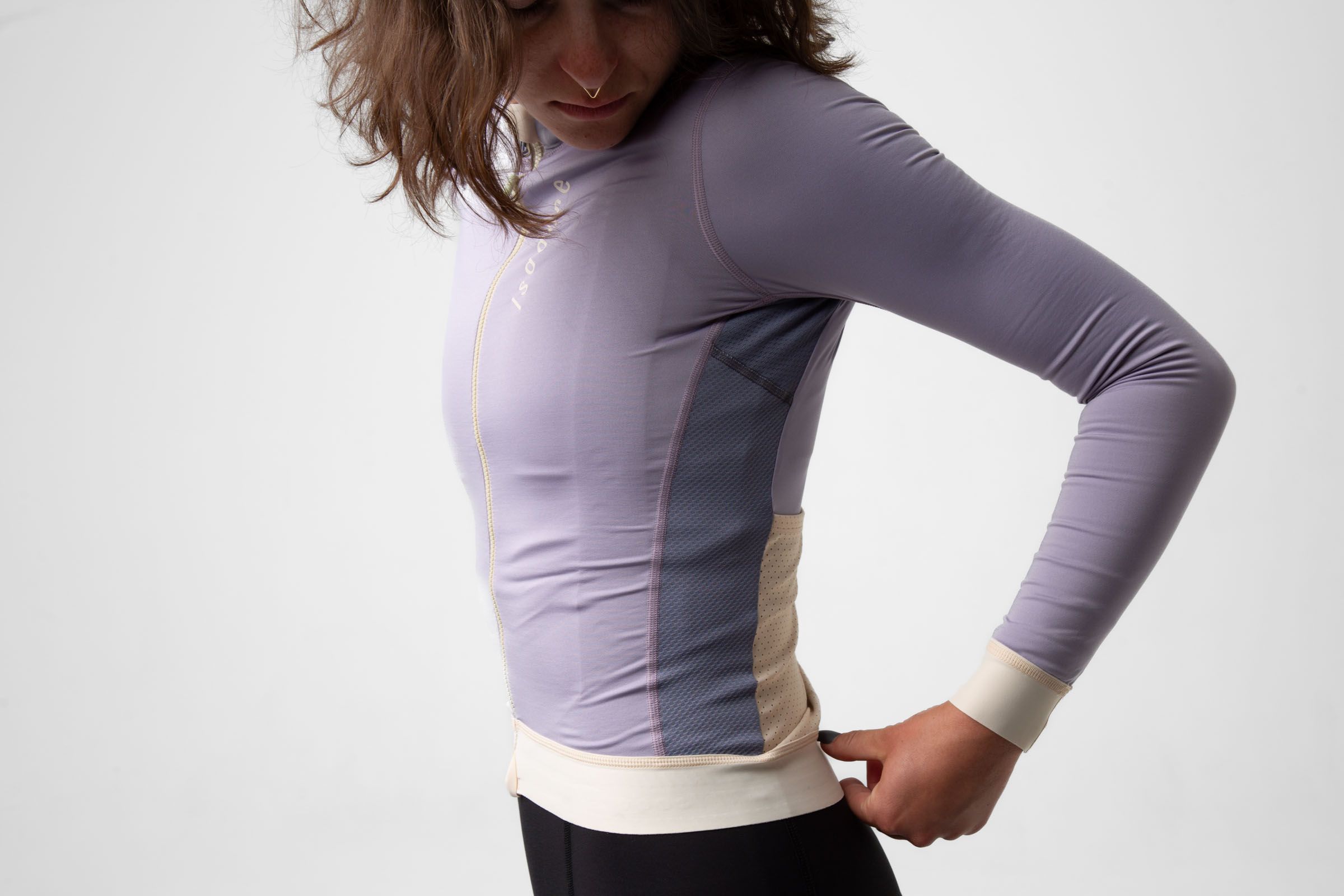 Women's Alternative Light Long Sleeve Jersey Lavender Grey